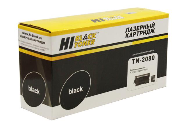 Тонер-картридж Hi-Black (HB-TN-2080) для Brother HL-2130/ DCP7055, 1,2K