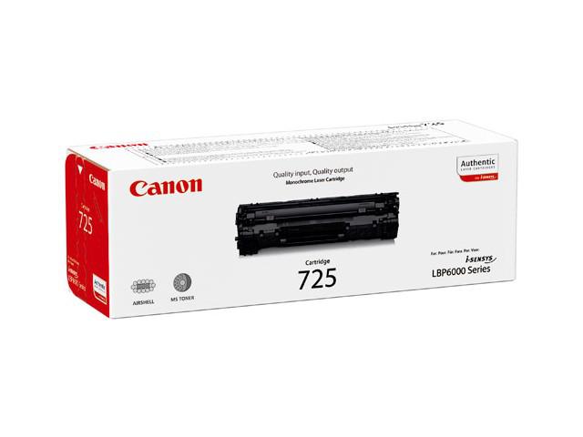 Картридж 725 для Canon i-Sensys LBP-6000/ 6000B/ MF3010, 1,6К (O) 3484B005/ 3484B002