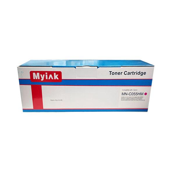 Картридж для CANON LBP-663/664/MF746/742/744 Cartridge 055H  красный (5,9K, псевдоЧИП )  MyInk