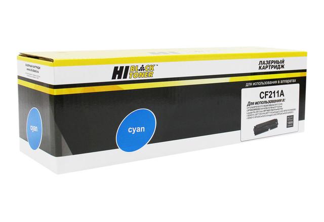 Картридж Hi-Black (HB-CF211A) для HP CLJ Pro 200 M251/ MFPM276, №131A, C, 1,8K