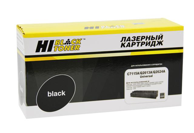 Картридж Hi-Black (HB-C7115A/ Q2613A/ Q2624A) для HP LJ 1200/ 1300/ 1150, Универсальный, 2,5K