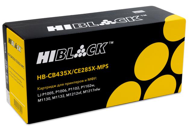 Картридж Hi-Black (HB-CE285X-MPS) для HP LJ Pro P1102/ P1120W/ M1212nf/ M1132MFP/ Canon 725, 6K