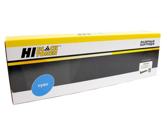 Тонер-картридж Hi-Black (HB-CF301A) для HP CLJ Enterprise M880/ M880z, №827A , C, 32K
