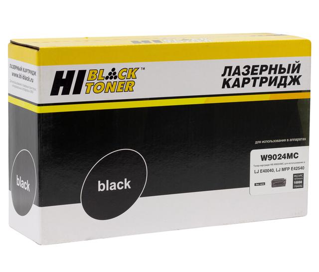 Тонер-картридж Hi-Black (HB-W9024MC) для HP LaserJet E40040/ E42540, 10K, без чипа