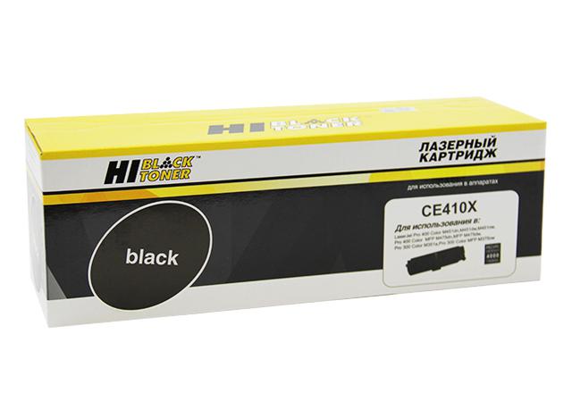 Картридж Hi-Black (HB-CE410X) для HP CLJ Pro300 Color M351/ M375/ Pro400 M451/ M475, Bk, 4K