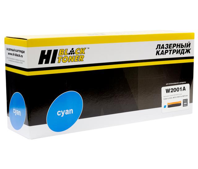 Тонер-картридж Hi-Black (HB-W2001A) для HP CLJ Enterprise M751/ M751n/ dn, №658A, C, 6К