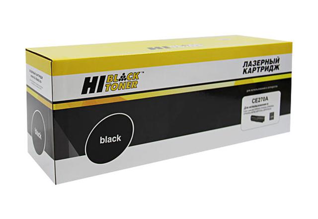 Картридж Hi-Black (HB-CE270A) для HP CLJ CP5520/ 5525/ Enterprise M750, Восстанов, Bk, 13,5K