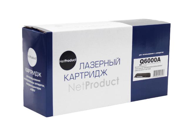 Картридж NetProduct (N-Q6000A) для HP CLJ 1600/ 2600/ 2605, Восстановленный, Bk, 2,5K