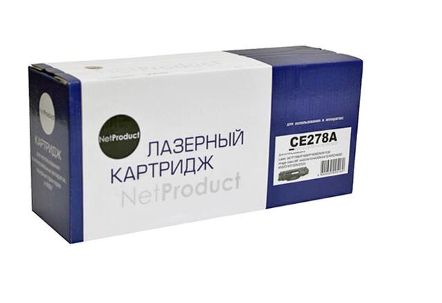 Картридж NetProduct (N-CE278A) для HP LJ Pro P1566/ P1606dn/ M1536dnf, 2,1K