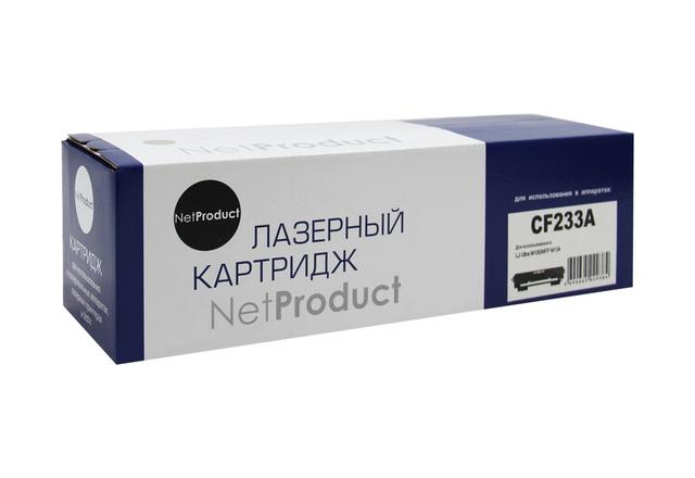 Тонер-картридж NetProduct (N-CF233A) для HP LJ Ultra M106/ MFP M134, 2,3K