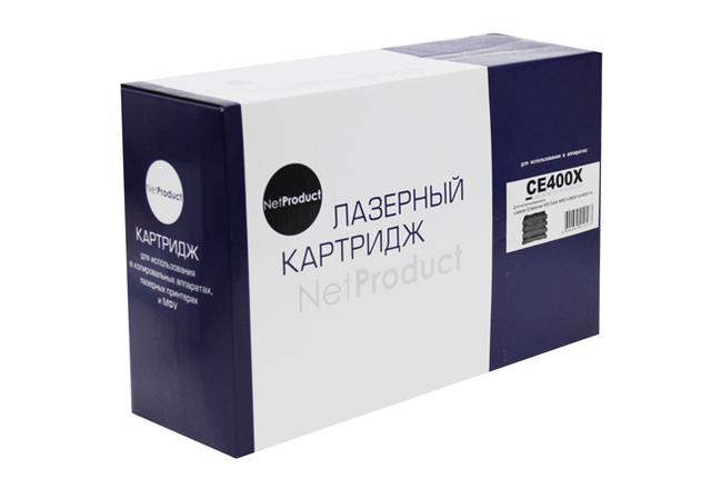 Картридж NetProduct (N-CE400X) для HP LJ Enterprise 500 color M551n/ M575dn, Bk, 11K