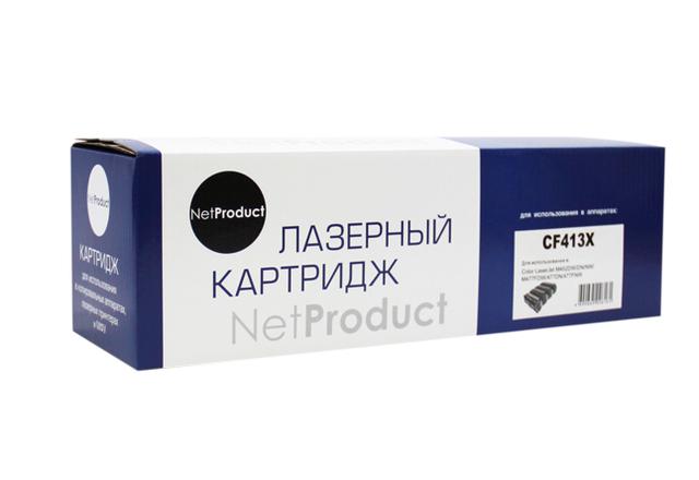 Картридж NetProduct (N-CF413X) для HP CLJ M452DW/ DN/ NW/ M477FDW/ 477DN/ 477FNW, M, 5K