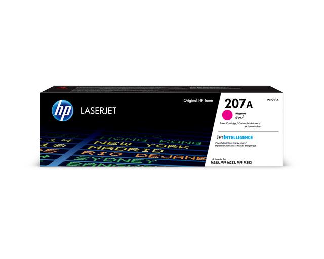 Картридж лазерный HP 207A для HP M255/ MFP M282/ M283, 1,25К (О) пурпурный W2213A