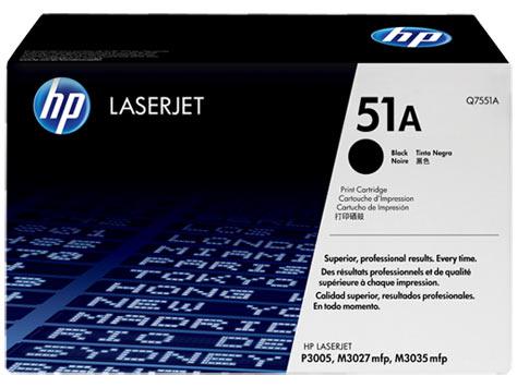 Картридж 51A для HP LJ P3005/ M3027MFP/ M3035MFP, 6,5К (O) Q7551A