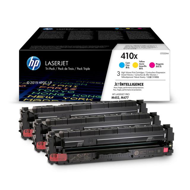 Набор картриджей 410X для HP Color LaserJet Pro M377/ M452/ MFP M477, 5К (О) C/ M/ Y CF252XM