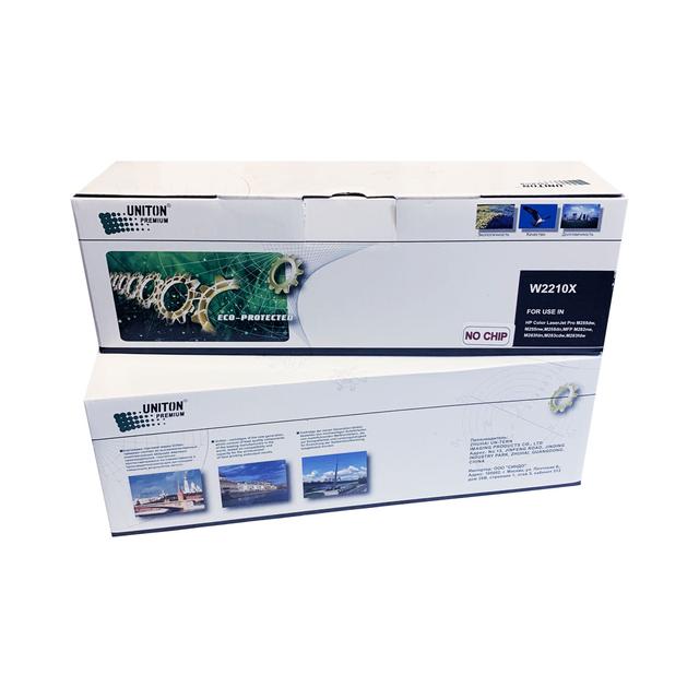 Картридж для HP Color LJ M255/MFP M282/M283 W2210X (207X) черный (3,15K) БЕЗ ЧИПА!!! UNITON Premium GREEN LINE (Eco Protected)