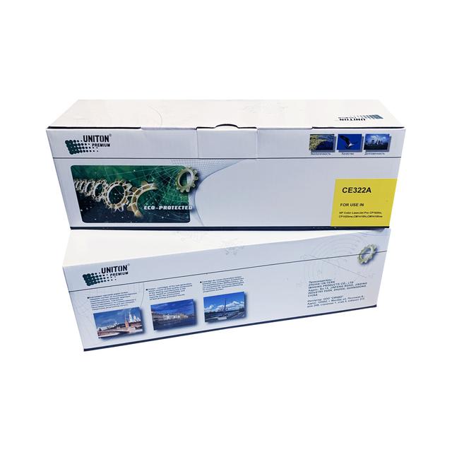 Картридж для HP Color LJ CP 1525/CM1415 PRO  CE322A желтый (1,3K) UNITON Premium GREEN LINE (Eco Protected)