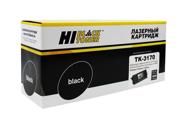 Тонер-картридж Hi-Black (HB-TK-3170) для Kyocera P3050dn/ P3055dn/ P3060dn, 15,5K, с/ ч