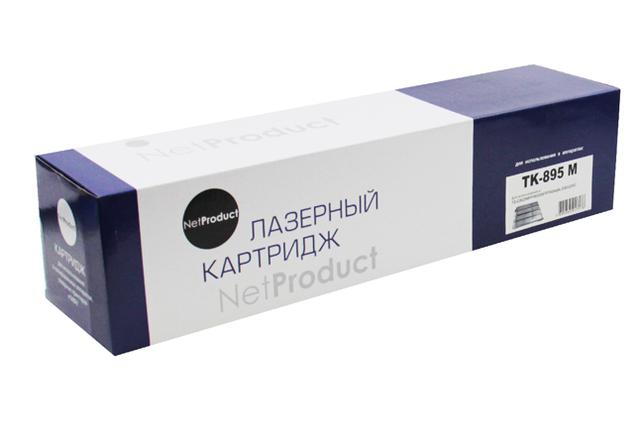 Тонер-картридж NetProduct (N-TK-895M) для Kyocera FS-C8025MFP/ 8020MFP, M, 6K