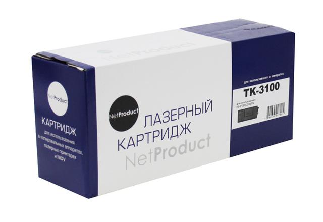 Тонер-картридж NetProduct (N-TK-3100) для Kyocera FS-2100D/ DN/ ECOSYS M3040dn, 12,5K