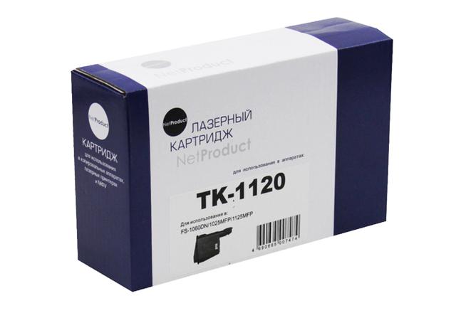 Тонер-картридж NetProduct (N-TK-1120) для Kyocera FS-1060DN/ 1025MFP/ 1125MFP, 3K