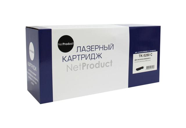 Тонер-картридж NetProduct (N-TK-5280C) для Kyocera ECOSYS P6235/ M6235/ M6635, C, 11K