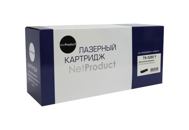 Тонер-картридж NetProduct (N-TK-5280Y) для Kyocera ECOSYS P6235/ M6235/ M6635, Y, 11K