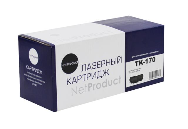 Тонер-картридж NetProduct (N-TK-170) для Kyocera FS-1320D/ 1370DN/ ECOSYS P2135d, 7,2K