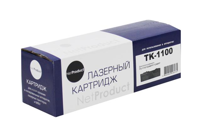 Тонер-картридж NetProduct (N-TK-1100) для Kyocera FS-1024MFP/ 1124MF/ 1110, 2,1K