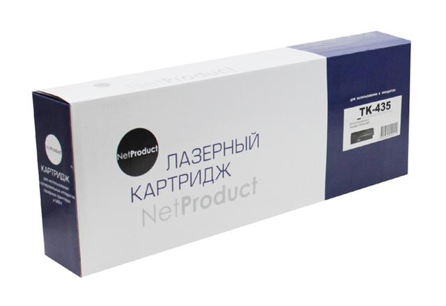 Тонер-картридж NetProduct (N-TK-435) для Kyocera TASKalfa180/ 181/ 220/ 221, 15K