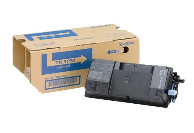 Тонер-картридж TK-3190 Kyocera P3045DN/ P3050DN/ P3055DN/ P3060DN, 25K (О) чёрный 1T02T60NL0