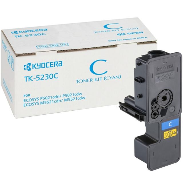 Тонер-картридж TK-5230C Kyocera P5021/ M5521 2,2К, (О), синий