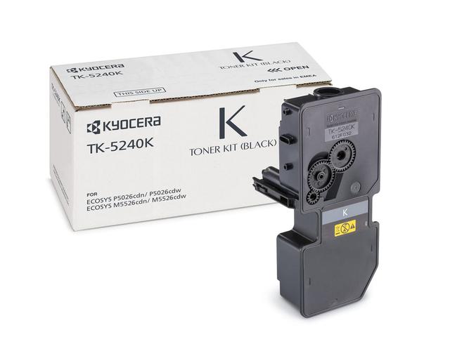 Тонер-картридж TK-5240K Kyocera M5526CDN/ P5026CDN, 4К (O) черный 1T02R70NL0