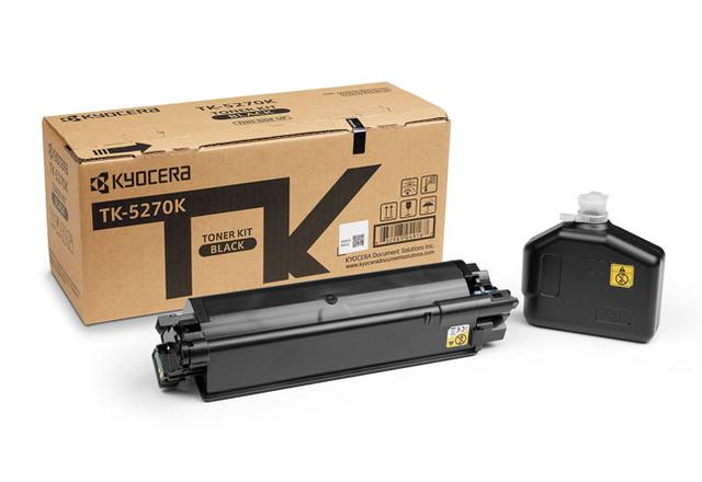Тонер-картридж TK-5270K Kyocera P6230cdn/ M6230cidn/ M6630c, 8К (О) чёрный 1T02TV0NL0