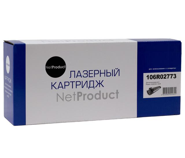 Картридж NetProduct (N-106R02773/ 106R03048) для Xerox Phaser 3020/ WC 3025, 1,5K (новая прошивка)