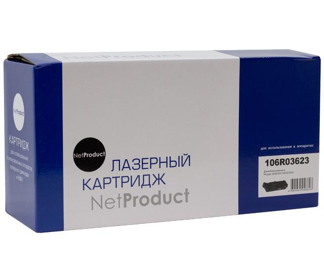 Тонер-картридж NetProduct (N-106R03623) для Xerox Phaser 3330/ WC 3335/ 3345, 15K