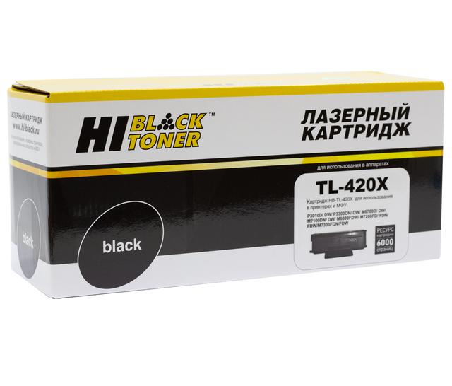 Тонер-картридж Hi-Black (HB-TL-420X) для Pantum M6700/ P3010, 6К