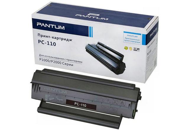 Картридж Pantum PC-110 P2000/ P6005 (О) Bk, 1,5k