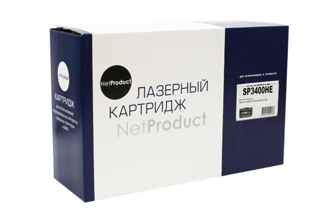 Картридж NetProduct (N-SP3400HE) для Ricoh Aficio SP 3400N/ 3410DN/ 3400SF/ 3410SF, 5K