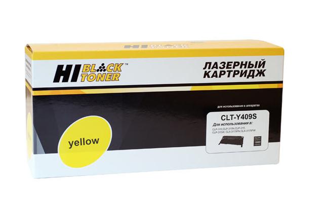 Тонер-картридж Hi-Black (HB-CLT-Y409S) для Samsung CLP-310/ 315/ CLX-3170fn/ 3175, Y, 1K