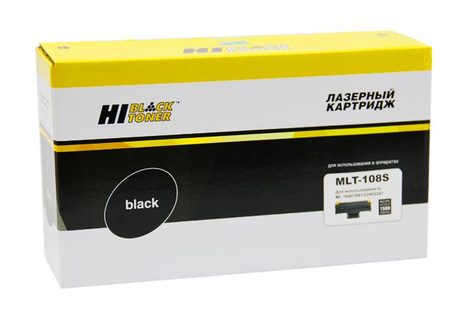 Картридж Hi-Black (HB-MLT-D108S) для Samsung ML-1640/ 1641/ 2240/ 2241, 1,5K