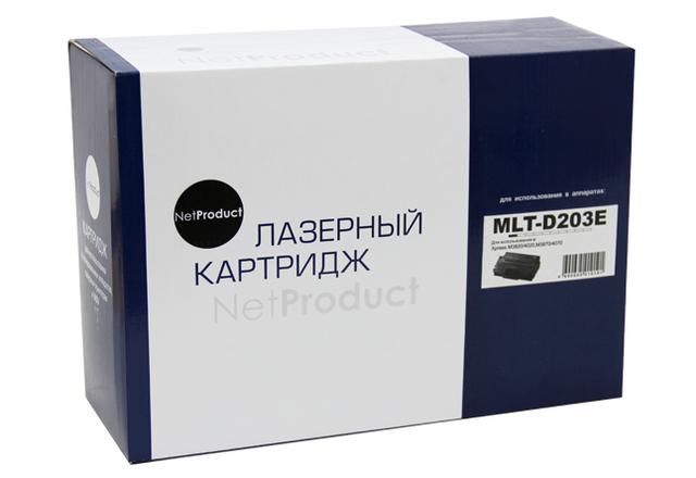 Картридж NetProduct (N-MLT-D203E) для Samsung SL-M3820/ 3870/ 4020/ 4070, 10K (новая прошивка)