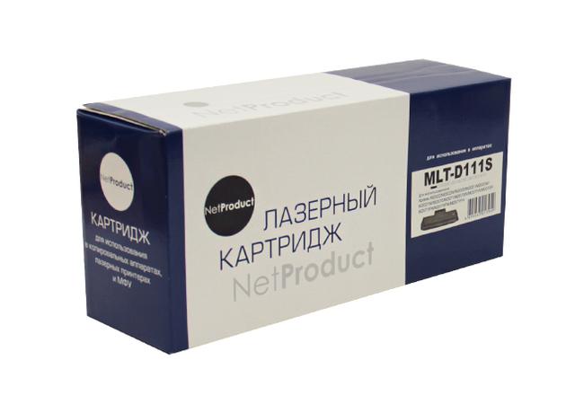 Картридж NetProduct (N-MLT-D111S) для Samsung SL-M2020/ 2020W/ 2070/ 2070W, 1K (новая прошивка)