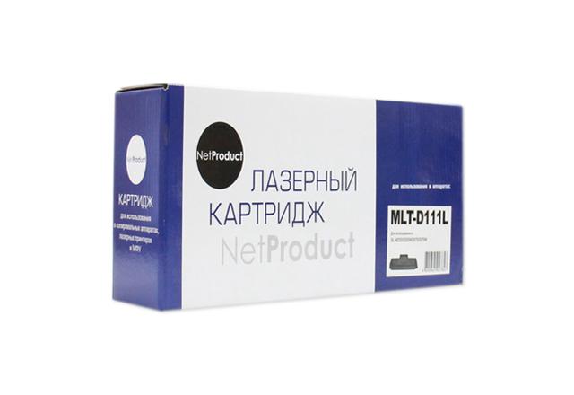 Картридж NetProduct (N-MLT-D111L) для Samsung SL-M2020/ 2020W/ 2070/ 2070W, 1,8K (новая прошивка)