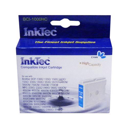 Картридж для Brother DCP-130C/MFC-240C/5460CN/885CW (LC1000C) Cyan InkTec SAL