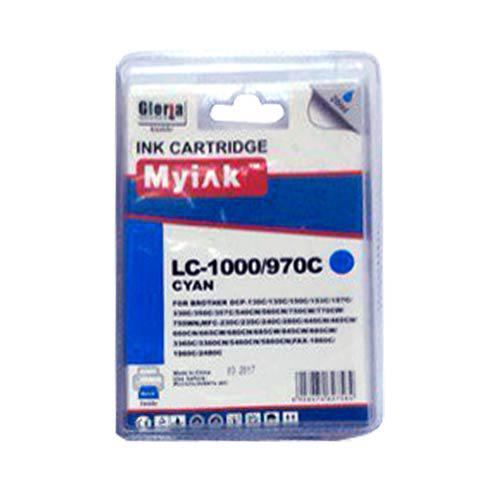 Картридж для Brother DCP-130C/MFC-240C/5460CN/885CW (LC1000C/LC970C) Cyan MyInk  SAL