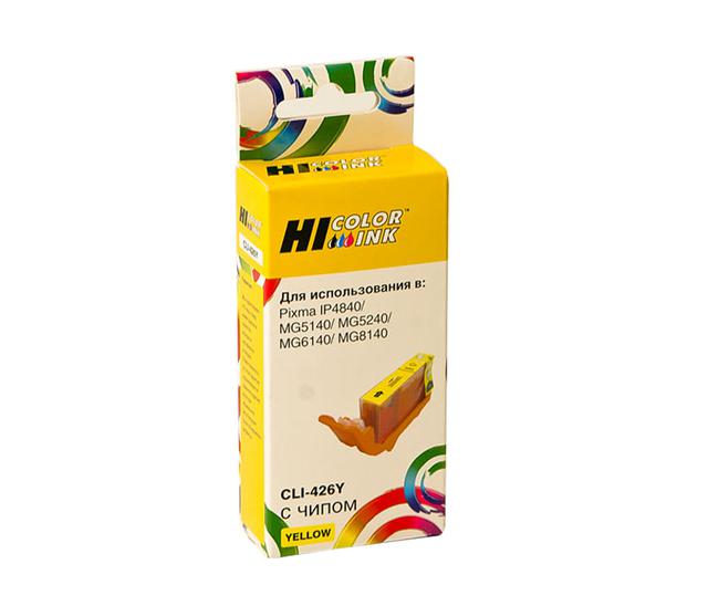 Картридж Hi-Black (HB-CLI-426Y) для Canon PIXMA MG5140/ 5240/ 6140/ 8140, Y