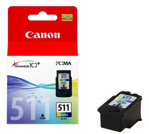 Картридж Canon PIXMA MP240/ 260/ 480 (O) CL-511, Color 2972B007/ 2972B009