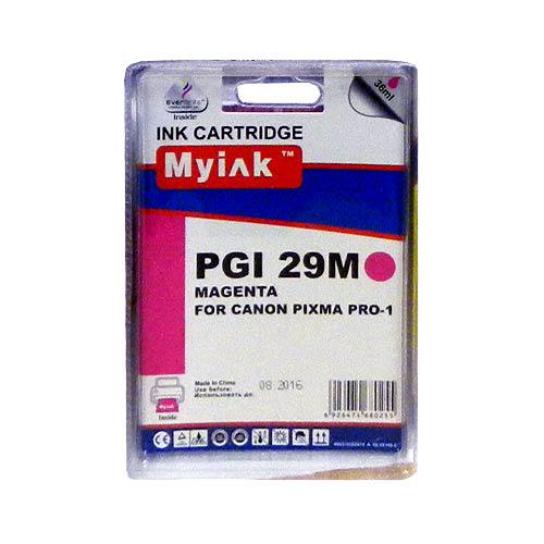 Картридж для CANON PGI-29M PIXMA PRO-1 Magenta MyInk SAL