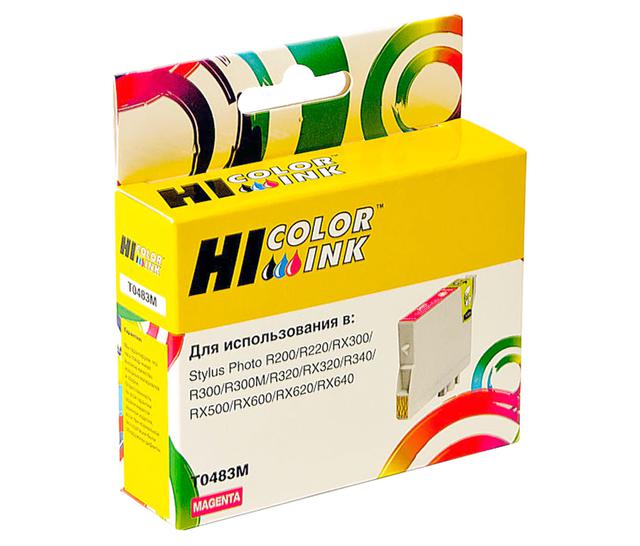 Картридж Hi-Black (HB-T0483) для Epson Stylus Photo R200/ R300/ RX500/ RX600, M